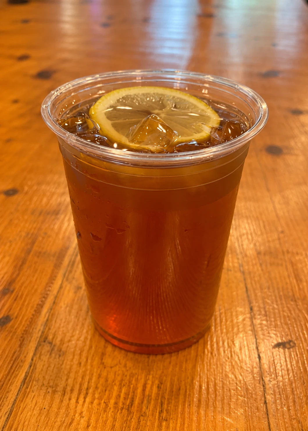 Nanna’s Island Lemonade served over ice with a lemon slice